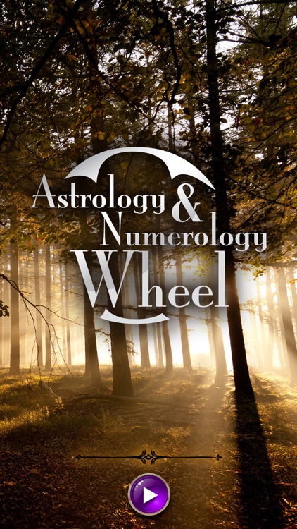 Astrology & Numerology Wheel