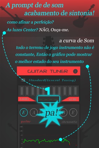 Professional guitar tuner - Royal G tuner screenshot 3