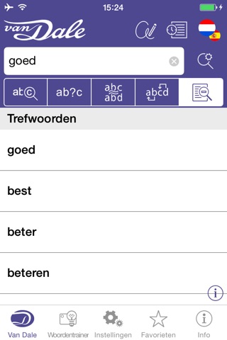 Spanish Dictionary - Van Dale Pocket dictionary: translate between Dutch and Spanish, look up spelling, listen to pronunciation and learn from examples screenshot 3