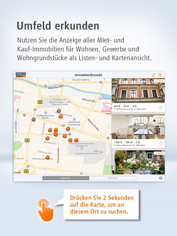 Immobilien Scout24 for iPad