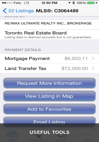 Toronto Real Estate Home Search screenshot 4