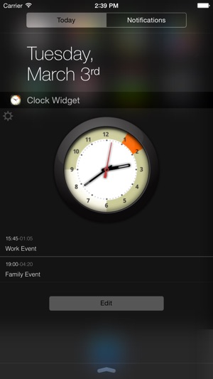 Alarm Clock Widget