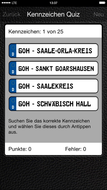 Kennzeichen App screenshot-4