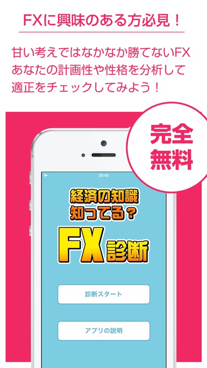 FX診断 あなたの適性を簡易チェック！