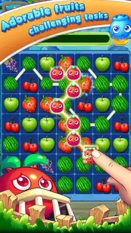 Game screenshot Happy Fruit Splash - Garden Match-3 hack