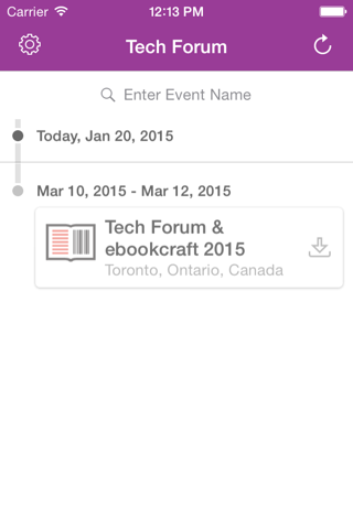 Tech Forum and ebookcraft 2015 screenshot 2