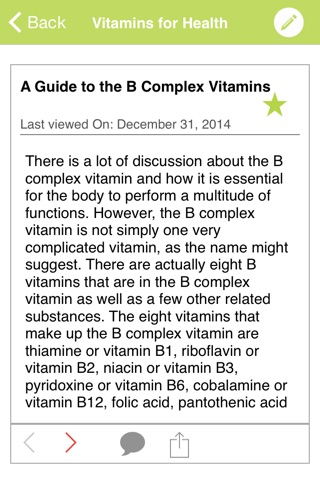 Vitamins For Health! screenshot 4