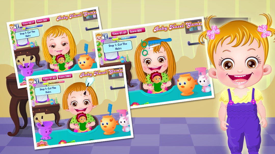 Baby Hazel Hair Care By Babyhazelgames Online Game Hack And