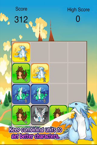 2048 Dragon Evolution - Ultimate Battle Monster Puzzle FREE screenshot 3