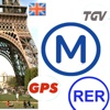 Paris metro - Maps offline, Trains, Eurostar, videos, GPS, help...