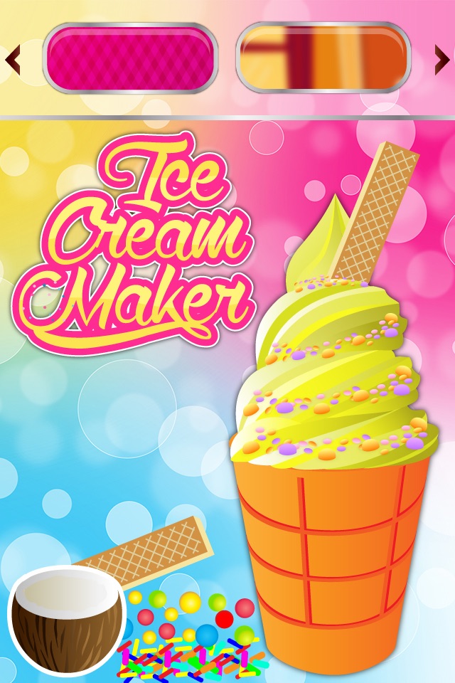 Ice Cream Maker - Frozen ice cone parlour & crazy chef adventure game screenshot 4