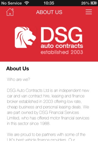 DSG Auto Contracts Ltd screenshot 3