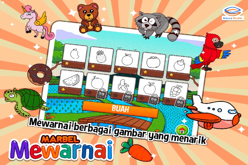 Marbel Mewarnai screenshot 2