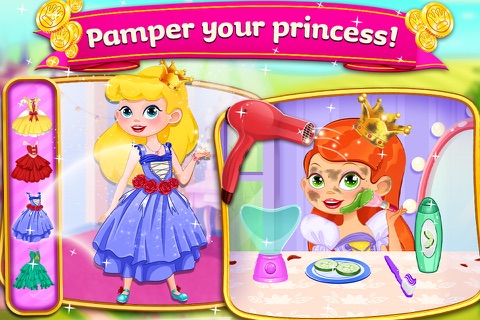 Princess Dream Palace - Spa and Dress Up Party screenshot 3