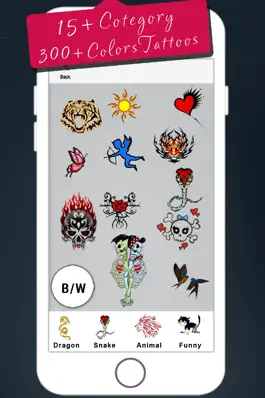 Game screenshot Tattoo On Photo - Tattoo Designs, Skin Art, Tattoos Symbol And Mark apk