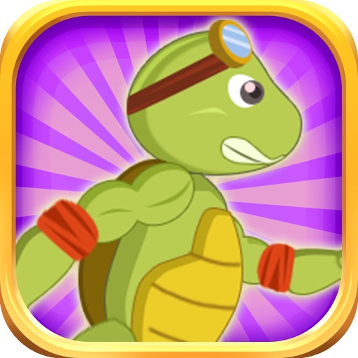 A Turtle Warrior Jump - Ninja Zombie on the Run for Glory Free icon