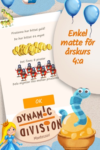 Montessori MatheMAGICs: Dynamic Division - Educational Math Game for Kids - 2nd grade screenshot 3