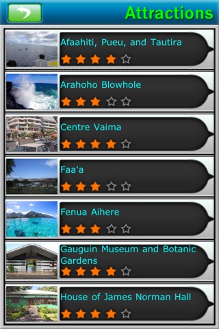 Tahiti & Moorea  Offline Map screenshot 3