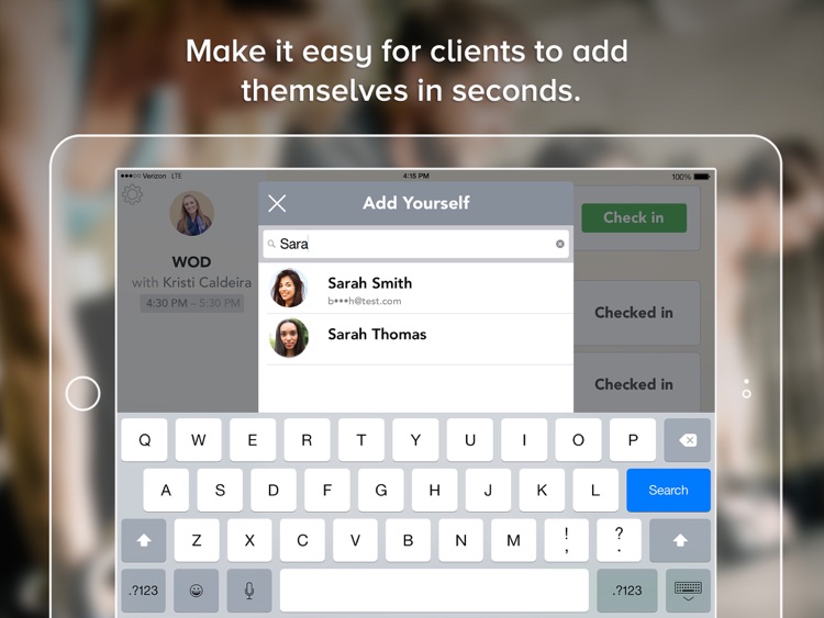 Class Check-in by MINDBODY screenshot-4