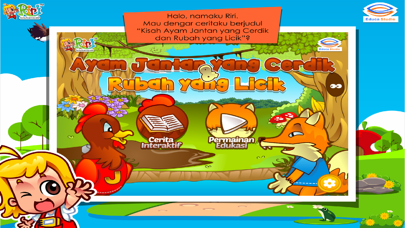How to cancel & delete Ayam Jantan dan Rubah Licik - Cerita Anak Interaktif from iphone & ipad 1