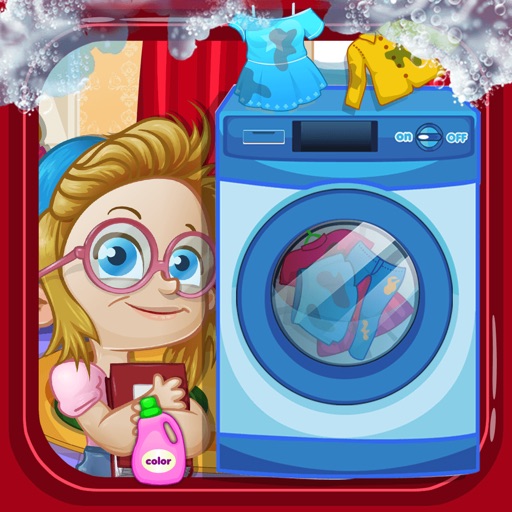 New Baby Born Clothes Washing games -baby care games iOS App