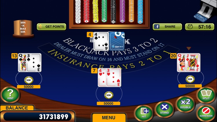 Blackjack 21 + Free Casino-style Blackjack game