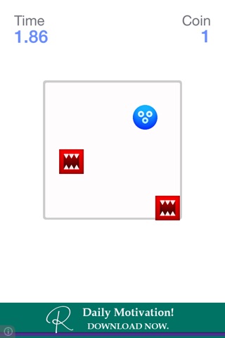 Avoid The Square - Escape from Crazy Angry Red Squares screenshot 4