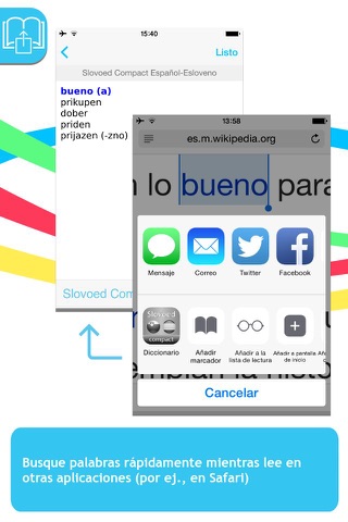 Spanish <-> Slovenian Slovoed Compact talking dictionary screenshot 3