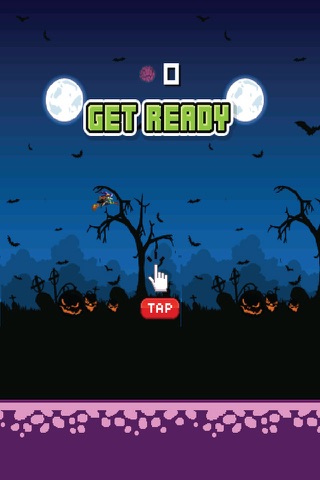 A Haunted Zombie Bubble Witch Flying Journey Saga screenshot 2