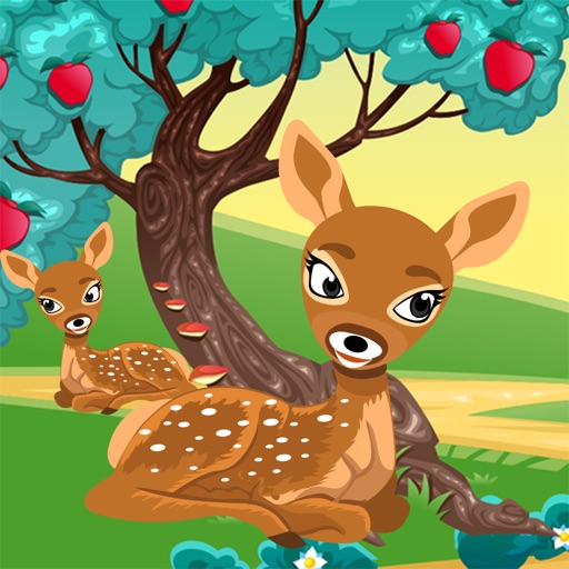 A Forest Animals Sort By Size Game: Learn and Play for Children