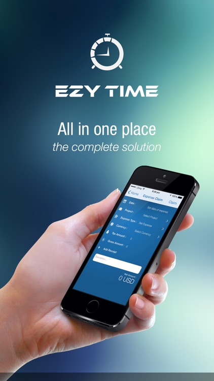 EzyTime - Time Tracking & Attendance with Expense Tracking screenshot-3