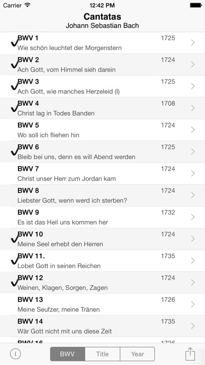 Bach Cantatas screenshot-0