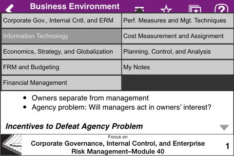 BEC Notes - Wiley CPA Exam Review Focus Notes On-the-Go: Business Environments & Concepts screenshot 3