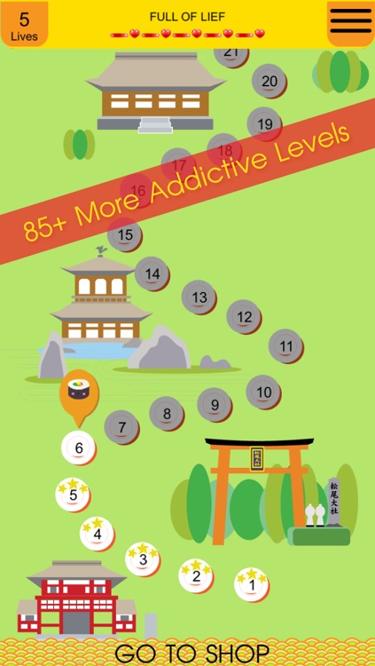 AA Yummy Sushi Blast Free - Swipe and Match the Sushi to win the puzzle games