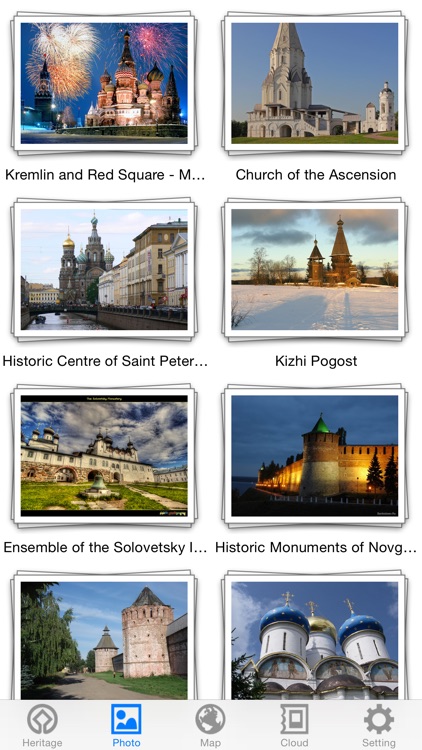 World Heritage in Russia