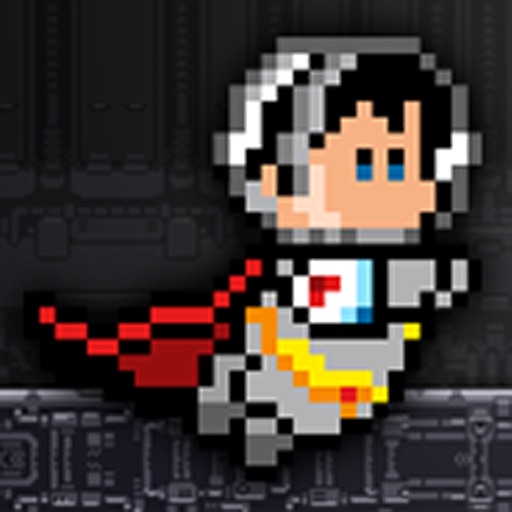 Flying Space Ranger Icon