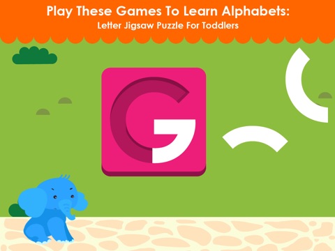 Puzzle Elephant - Early Learning Games For Toddler and Preschooler To Learn Numbers,Alphabet,Colors,Shapes,Basic Skills screenshot 3