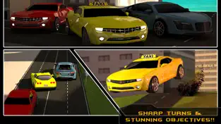 Imágen 2 Taxi de coches Simulador 3D - unidad más salvaje y Deportes en Ciudad del Cab iphone