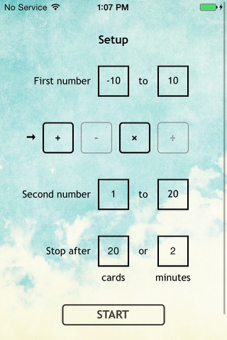 Continuous Math Cards: Flexible Flash Cards for Any Level screenshot 3