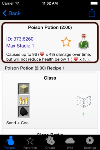 Potions for Minecraft screenshot 2