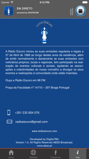 Rádio Escuro(圖2)-速報App