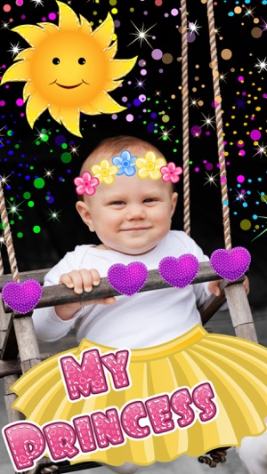 My Princess Photo Booth- Dress up props and stickers editor (圖5)-速報App