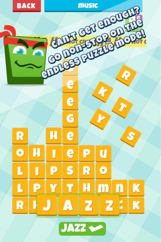 Letter Crush for Fun Word Puzzle and Crossword Addicts screenshot 2