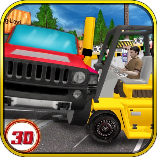 Road Crane Operator 3D - Real trucker simulation and parking game icon
