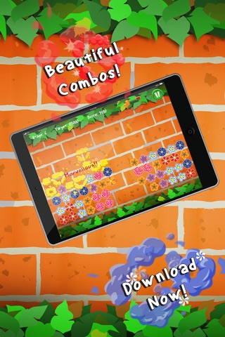 Flower Garden Match 3 Board Game screenshot 3