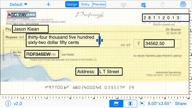 Print Cheque Lite