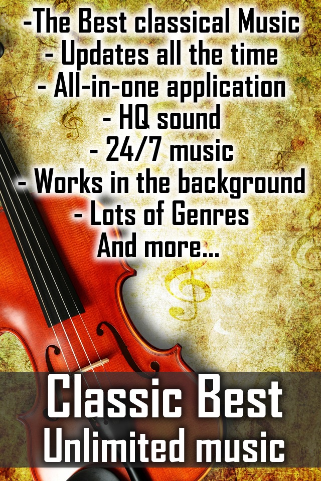 Best classic music collection - The best concertos , sonatas & symphonies from live radio stations screenshot 2