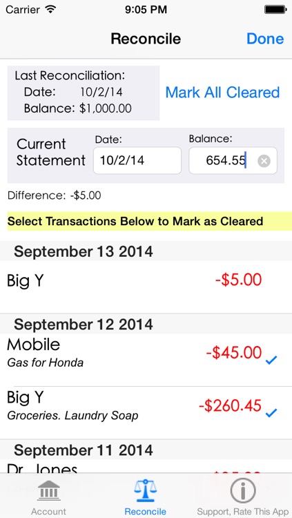 Magic Checkbook w/ Sync
