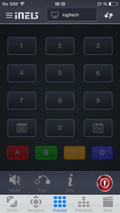 iNELS Home Control IR for iPhone screenshot-3