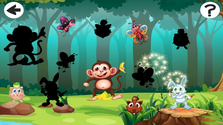 Animals in the Forest in one Crazy Kid-s Game Learn & Play